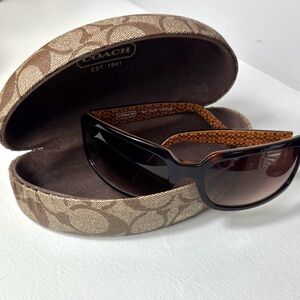 Coach Women's MIA S433 TORTOISE Sunglasses with Signature Case